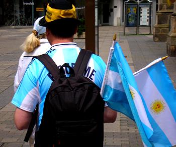 argentienischer Fan