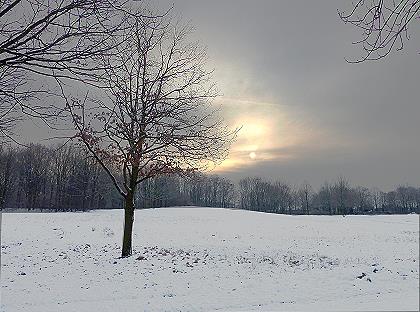 Winterlandschaft in GE