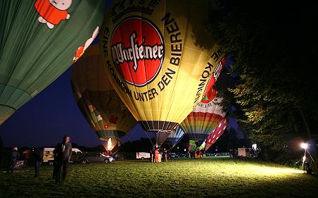 Ballonglühen in Gladbeck