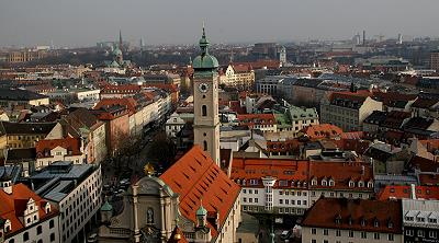 Blick Richtung Viktualienmarkt