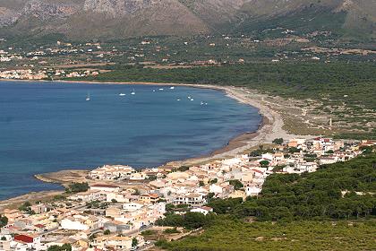 Blick auf die Bucht Richtung S'Estanyöl
