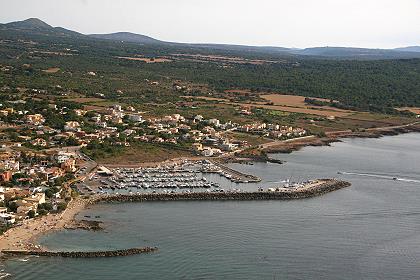 Küstensiedlung und Yachthafen von ColÃ²nia de Sant Pere