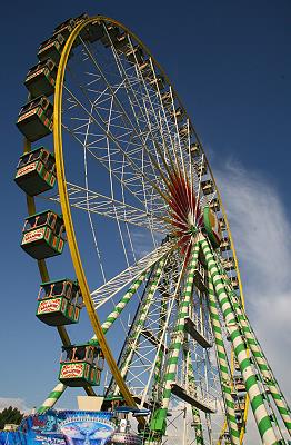 Das Riesenrad - immer eine Attraktion