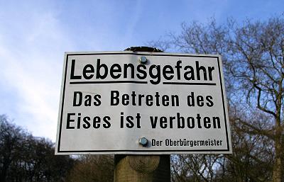 Betreten verboten!