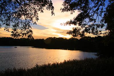 Abendstimmung am Berger See