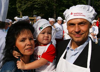 Oma Brigitte mit marie und Olaf Thon