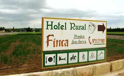 Schild Finca