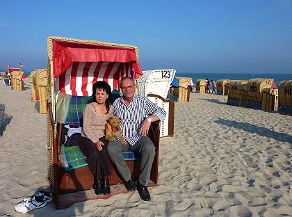 Am Strand von Kellenhusen