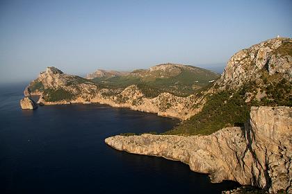 Gebirgszug zum Cap Formentor