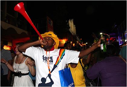 Vuvuzela- Bläser