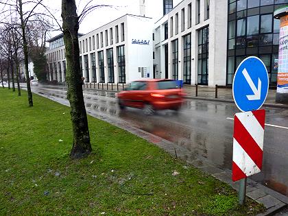 Regen in der Stadt